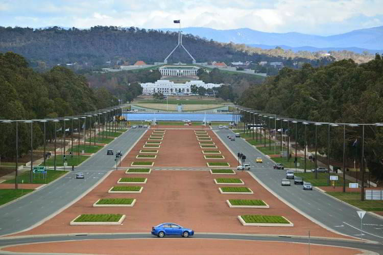 Парламент в Канберре Австралия