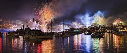 Новогодний круиз в Сиднейской бухте
