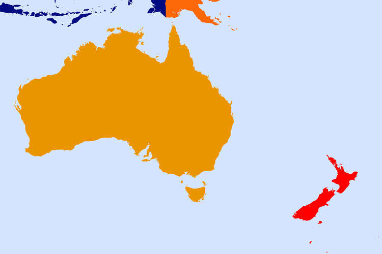 Австралия и/или Новая Зеландия