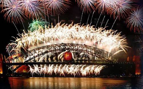 Новогодняя ночь в Сиднее на круизном судне